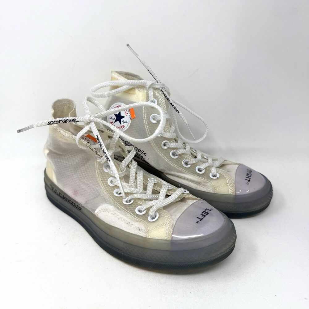 Converse Off-White x Chuck 70 The Ten Sz 6 Authentic Used Rare Virgil Og Sample